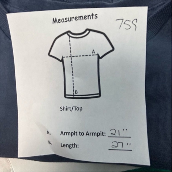 Vineyard Vines Men's S Blue Holiday Labrador Graphic Long-Sleeve Tee - Picture 9 of 9